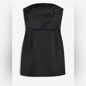 H&M Bandeau Mini Dress size Large